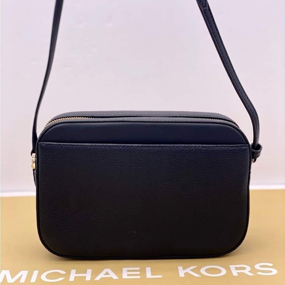 Michael Kors EW Zip Chain Crossbody Bag Black - Picture 3 of 11